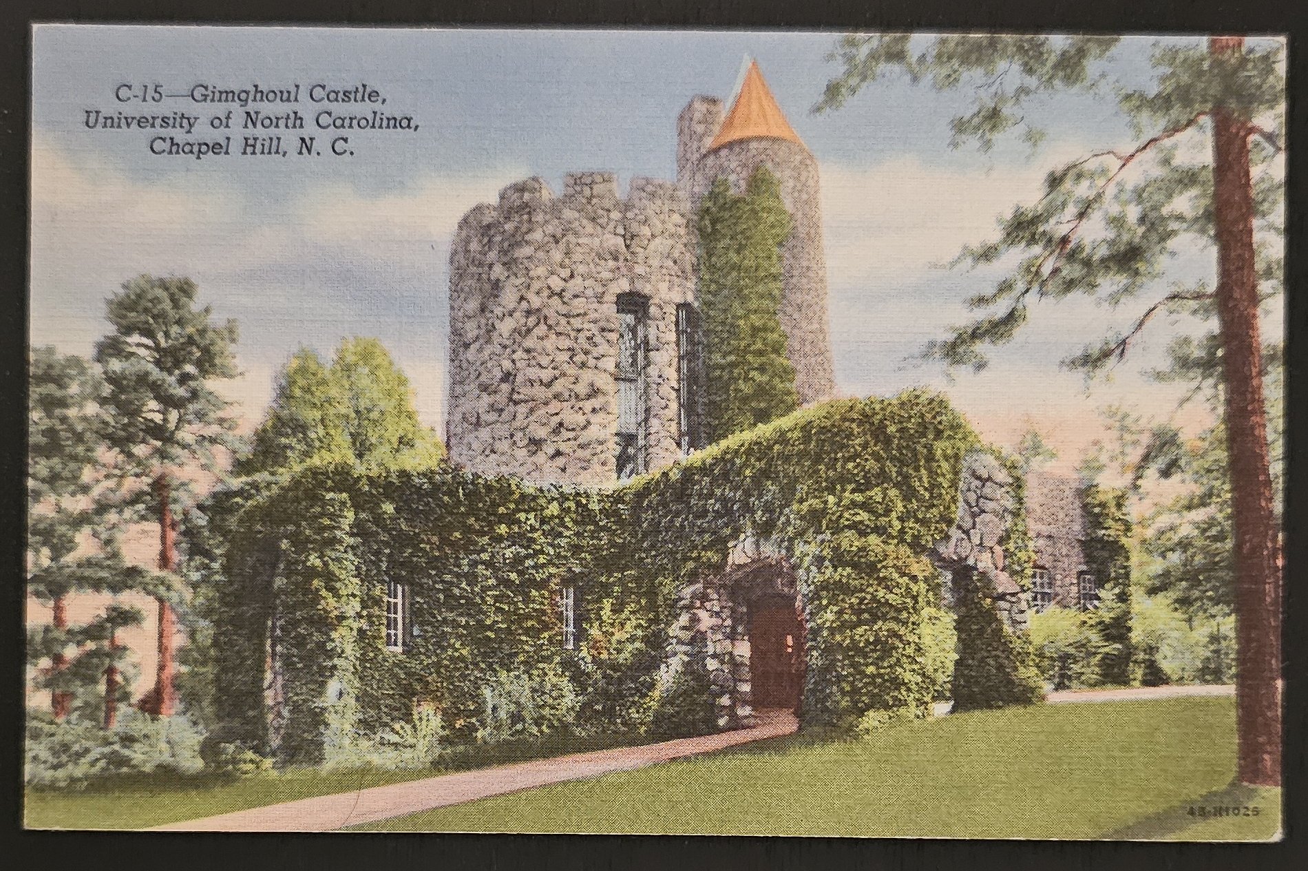 (image for) postcard USA - NC - North Carolina #0008